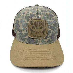 Marsh Wear Daffy Trucker Hat Camo Snapback